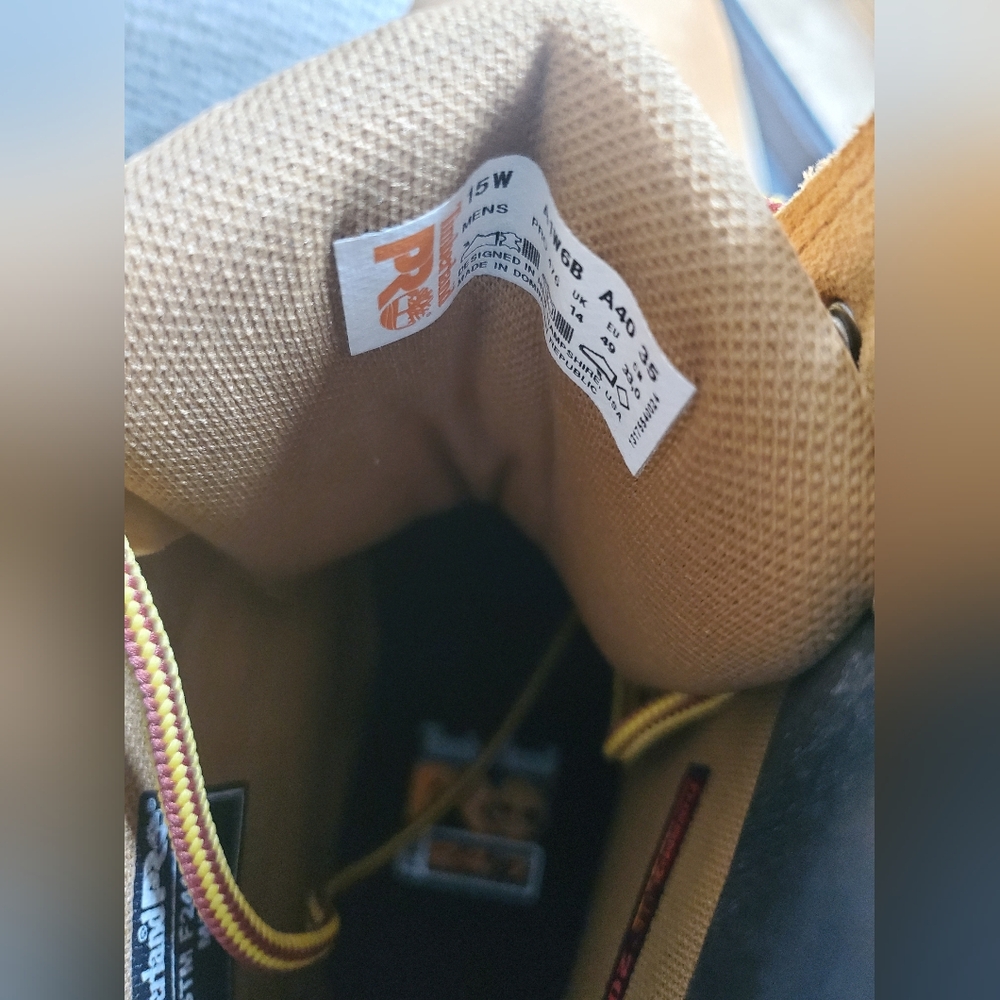 Timberland Pro Direct Attach Boots/Wheat - Picture 11 of 16